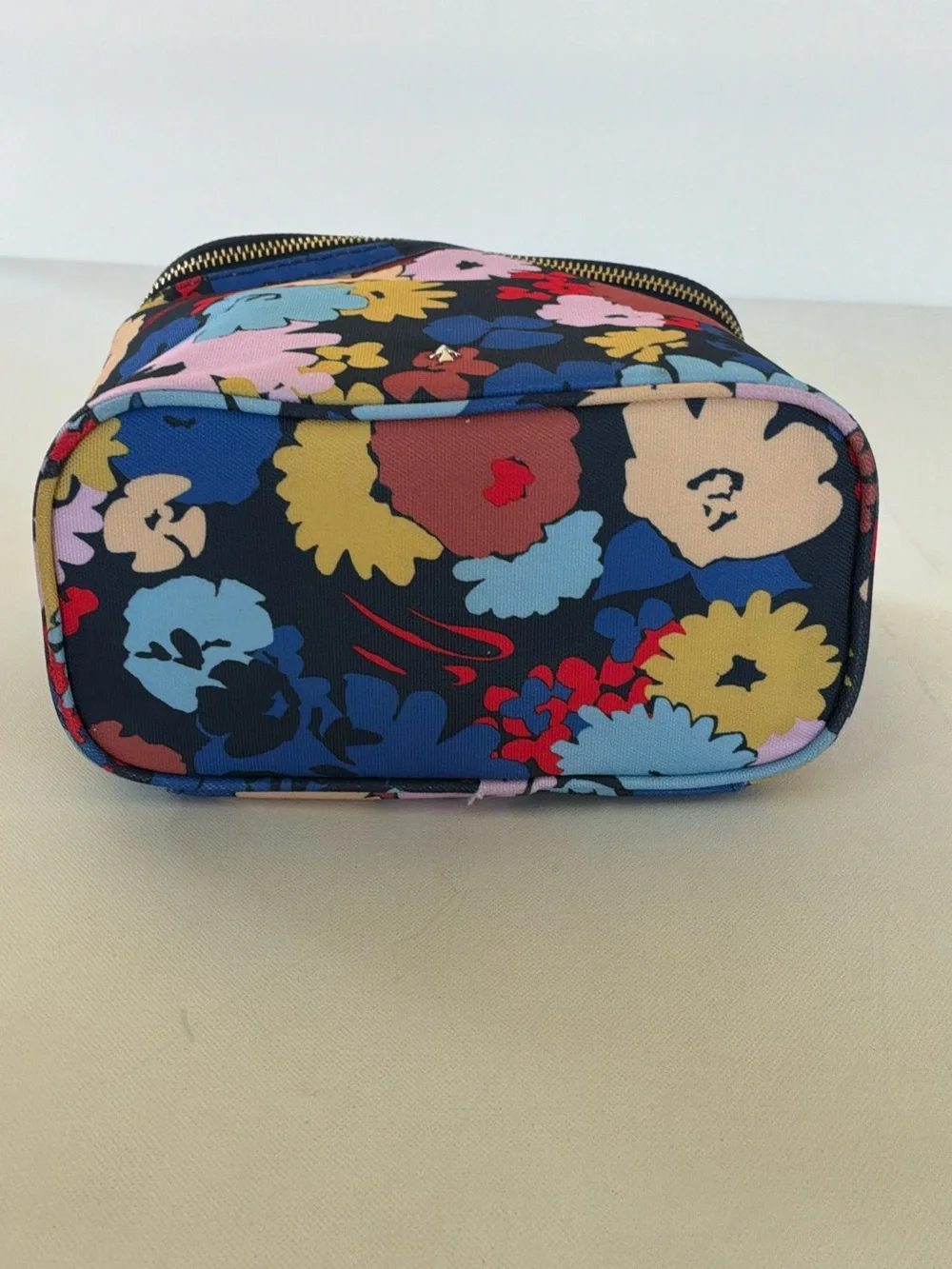 Kate Spade New York Floral Travel Cosmetic Train Case Makeup Organizer